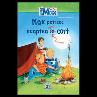 Max petrece noaptea fara cort