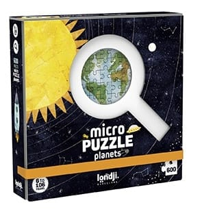 Micro puzzle Londji 600 piese, cosmos, 6-7 ani +