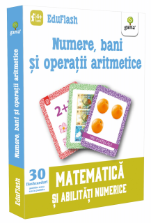 Numere, bani si operatii aritmetice, Editura Gama, 4-5 ani +