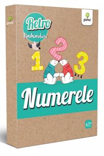 Numerele, Flashcarduri, Editura Gama, 2-3 ani +