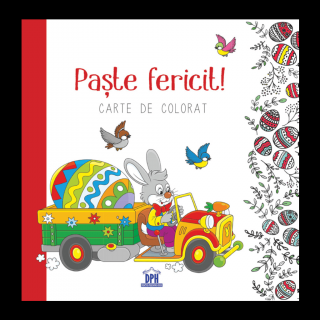 Paste fericit! - Carte de colorat, DPH, 2-3 ani +