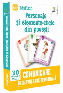 Personaje si elemente-cheie din povesti, Editura Gama, 2-3 ani +