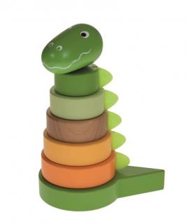 Piramida tip Montessori, dinozaurul Arthur, Egmont toys, 1-2 ani +