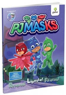 PJ MASKS: Rezolva! Lipeste! Fii Erou!, Editura Gama, 4-5 ani +