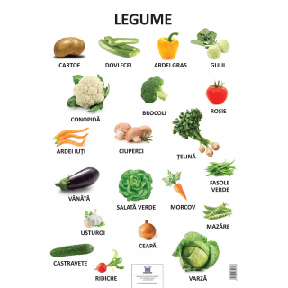 Plansa - Legume, DPH, 2-3 ani +