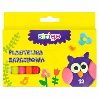 Plastilina parfumata Strigo 12 culori