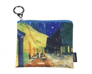 Portmoneu textil Van Gogh Cafe de nuit, Fridolin, 2-3 ani +