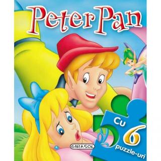 Povesti cu puzzle - Peter Pan, GIRASOL, 2-3 ani +