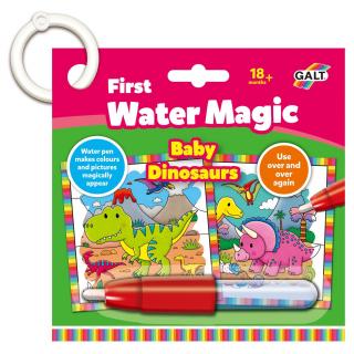 Prima mea carticica Water Magic - Micutii dinozauri, Galt, 1-2 ani +