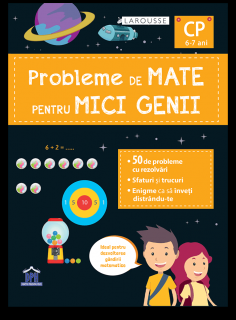 Probleme de mate pentru mici genii - clasa pregatitoare, DPH, 6-7 ani +