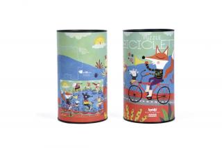 Puzzle Londji, Cu bicicleta, 2-3 ani +