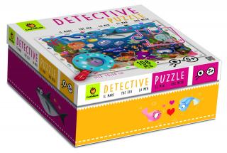 Puzzle Micul Detectiv - Marea, Ludattica, + 5 ani, 108 piese