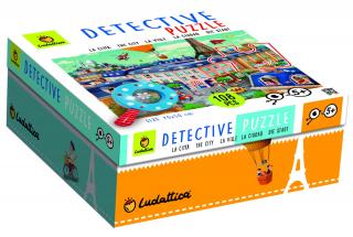 Puzzle Micul Detectiv - Orasul, Ludattica, + 5 ani, 108 piese