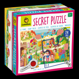 Puzzle tip Detectiv - Secret Puzzle Zane din povesti, +3 ani