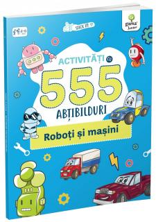 Roboti si masini, Editura Gama, 4-5 ani +