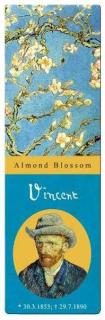 Semn de carte, Van Gogh Ramuri de migdal inflorit, Fridolin, 2-3 ani +