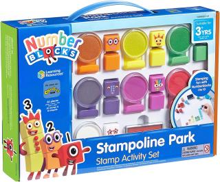 Set activitati cu stampile - Numberblocks, Hand2Mind, 4-5 ani +