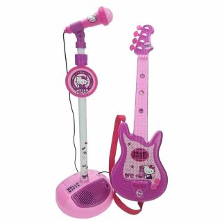 Set chitara si microfon Hello Kitty, Reig Musicales, 4-5 ani +