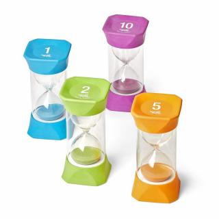 Set clepsidre colorate Jumbo, Hand2Mind, 2-3 ani +