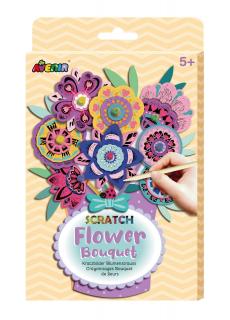 Set creativ de razuit Buchet - Flori, + 5 ani