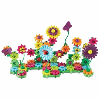 Set de constructie - Gears! Floral, Learning Resources, 4-5 ani +