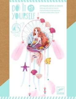 Set DIY Djeco, Dreamcatcher sirena, 7 ani +