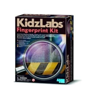 Set educativ STEM - Amprente digitale KidzLabs, 4M, +10 ani