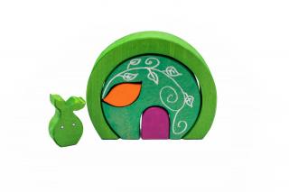 Set handmade Marc toys, Casuta padurii, 2-3 ani +