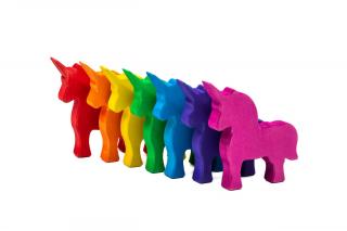 Set Handmade, Unicorni colorati, Marc toys, 2-3 ani +