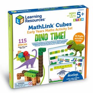 Set MathLink   - Dinozauri, Learning Resources, 4-5 ani +