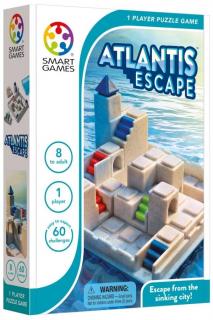 Smart Games - Atlantis Escape, joc de logica cu 60 de provocari, 8+ ani