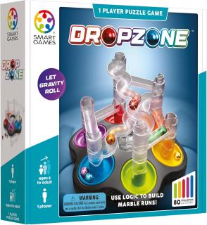 Smart Games - Dropzone, joc de logica 80 de provocari, +8 ani