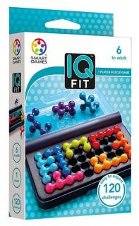 Smart Games - IQ Fit, joc de logica cu 120 de provocari, 6+ ani