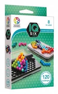 Smart Games - IQ Six Pro, joc de logica cu 120 de provocari, 8+ ani