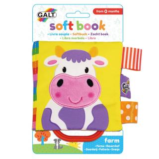 Soft Book: Carticica moale Farm, Galt, 0-1 ani +