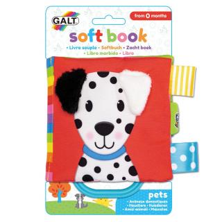 Soft Book: Carticica moale Pets, Galt, 0-1 ani +