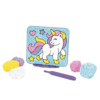 Spuma de modelat Playfoam,   - Coloram unicornul, Educational Insights, 4-5 ani +