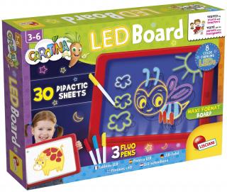 Tablita pentru desen cu LED, LISCIANI, 2-3 ani +