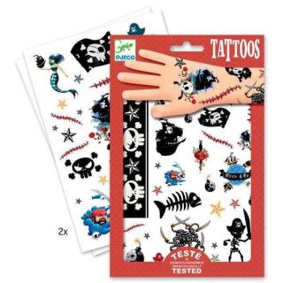 Tatuaje Djeco Pirati, 2-3 ani +