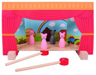 Teatru magnetic- Primul spectacol, BIGJIGS Toys, 2-3 ani +