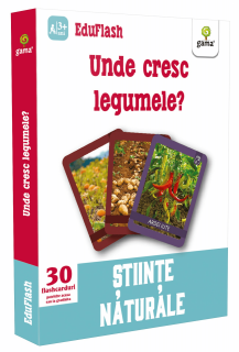 Unde cresc legumele?, Editura Gama, 2-3 ani +