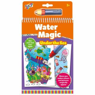 Water Magic: Carte de colorat Lumea acvatica, Galt, 2-3 ani +