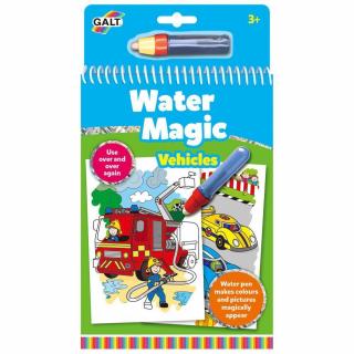 Water Magic: Carte de colorat Vehicule, Galt, 2-3 ani +