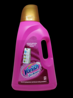 Solutie pentru indepartarea petelor VANISH Pink, 2.7L