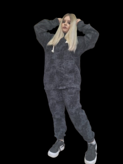 Trening unisex black gros bumbac 100%