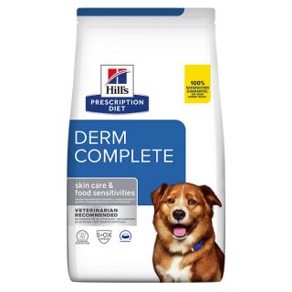 1.5 kg Hill s PD Canine Derm Complete, hrana dieteta veterinara pentru caini