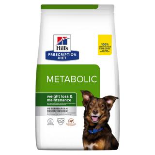 1.5kg Hill s PD Canine Metabolic Lamb  Rice, hrana uscata dieta veterinara pentru caini cu probleme de greutate