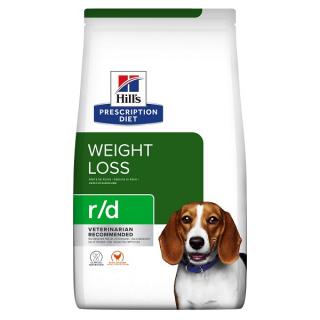 1,5kg Hill s PD Canine R D, hrana umeda pentru caini cu probleme de greutate