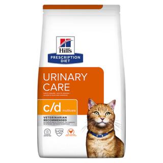 1.5kg Hill s PD Feline C D Chicken, hrana uscata dieta veterinara pentru pisici cu probleme urinare