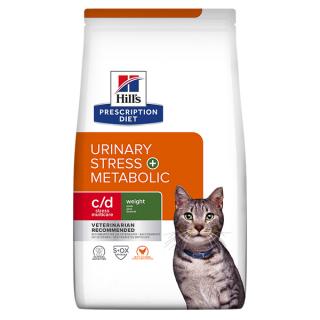 1.5kg Hill s PD Feline C D Stress + Metabolic, hrana uscata dieta veterinara pentru pisici cu probleme urinare